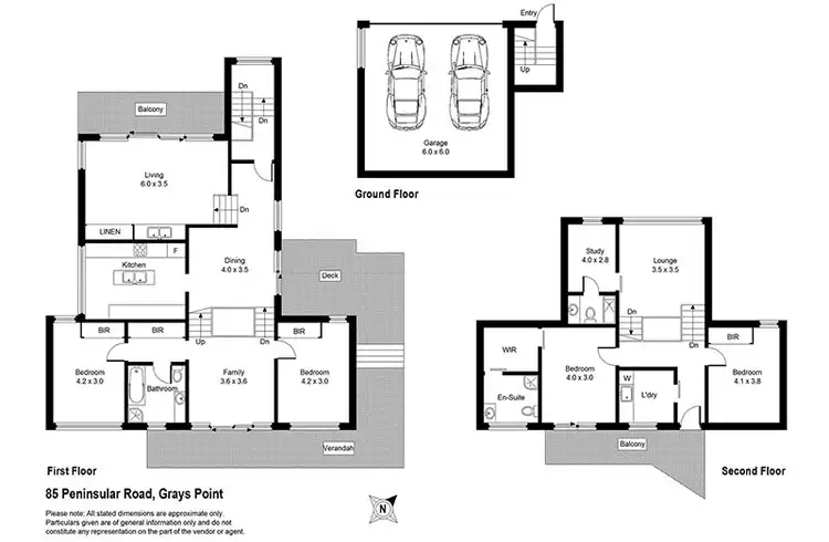 Floorplan of Homely house listing, 85 Peninsular Road, Grays Point NSW 2232