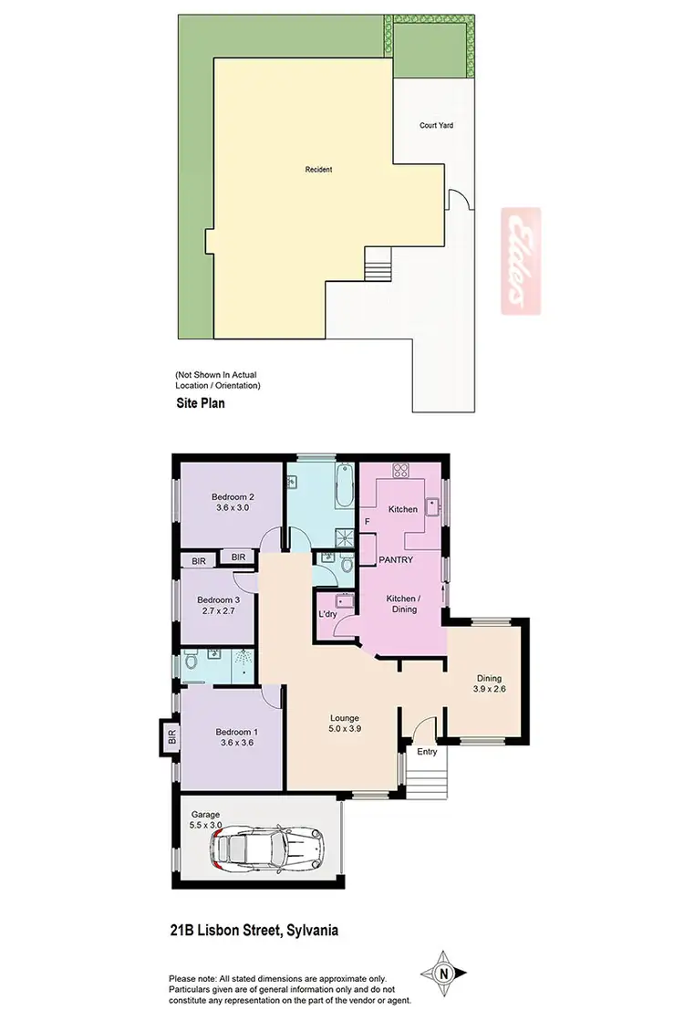 Floorplan of Homely villa listing, 21B Lisbon Street, Sylvania NSW 2224