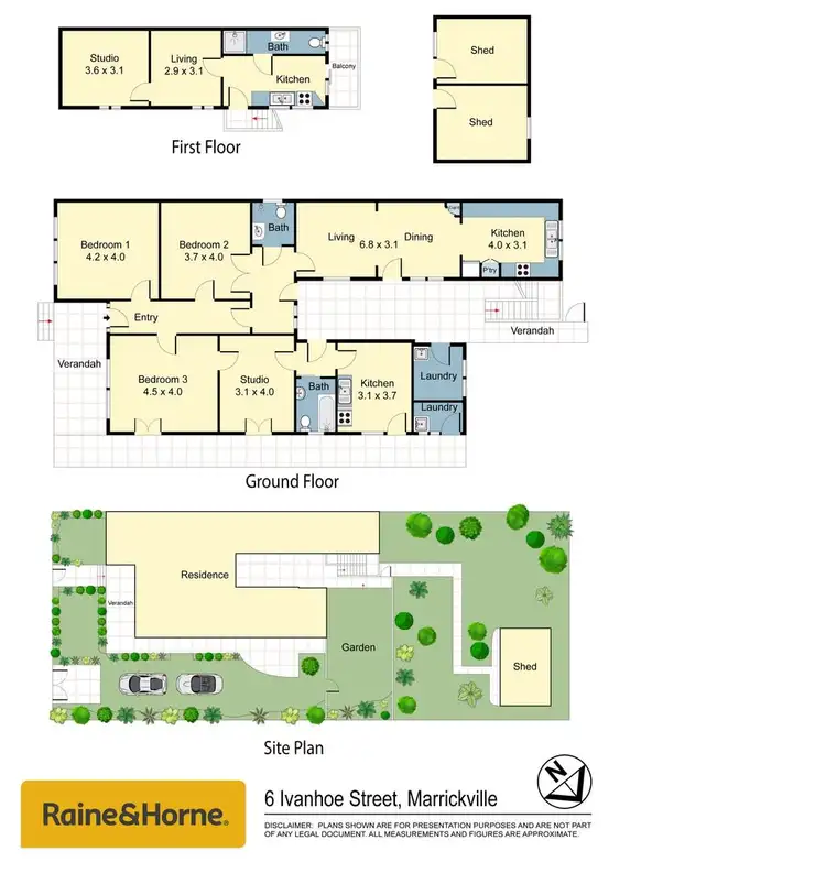 Floorplan of Homely house listing, 6 Ivanhoe Street, Marrickville NSW 2204