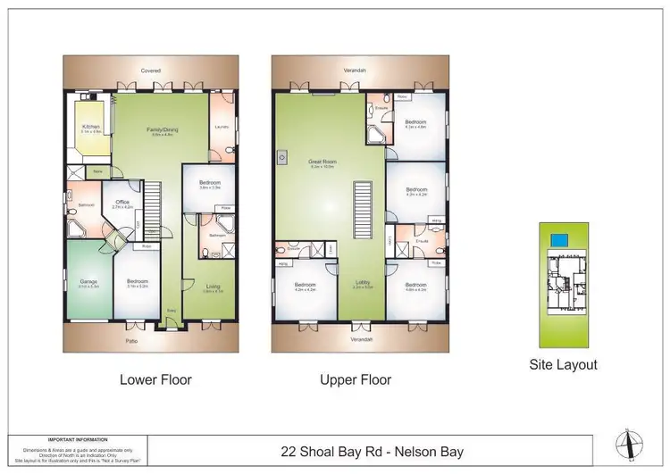 Floorplan of Homely house listing, 22 Shoal Bay Road, Nelson Bay NSW 2315