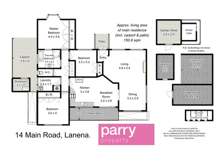 Floorplan of Homely house listing, 14 Main Road, Exeter TAS 7275