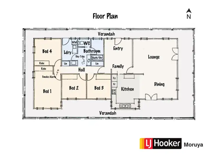Floorplan of Homely house listing, 229 Wamban Road, Moruya NSW 2537