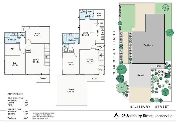 Floorplan of Homely house listing, 28 Salisbury Street, Leederville WA 6007