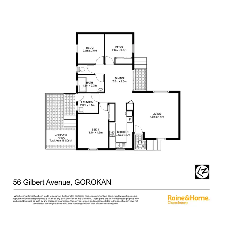Floorplan of Homely house listing, 56 Gilbert Avenue, Gorokan NSW 2263
