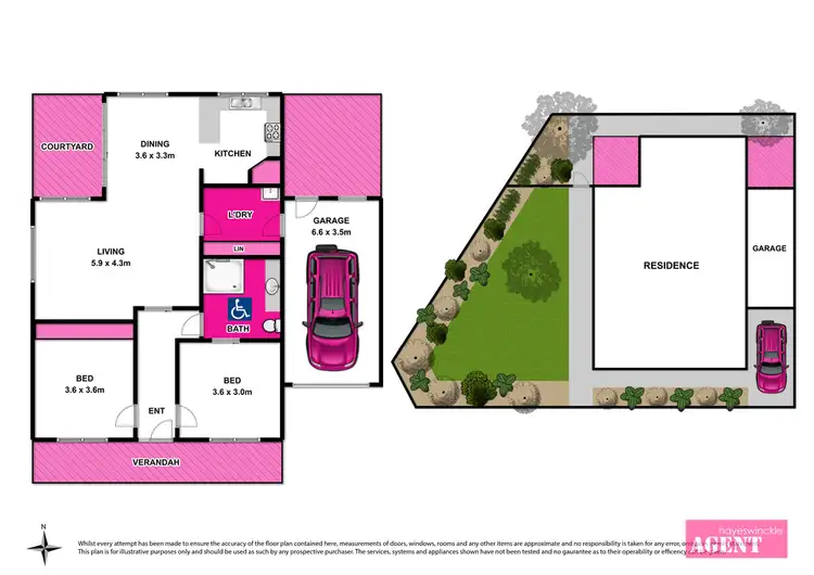 Floorplan of Homely house listing, 2A Tasman Avenue, Belmont VIC 3216