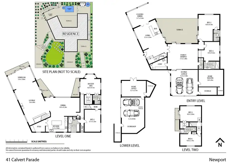 Floorplan of Homely house listing, 41 Calvert Parade, Newport NSW 2106