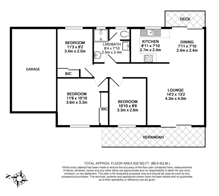 Floorplan of Homely unit listing, 8/12 Old Princes Highway, Batemans Bay NSW 2536