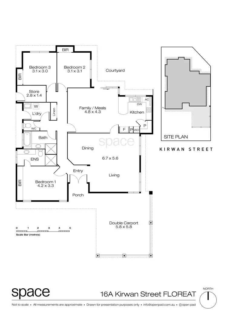 Floorplan of Homely house listing, 16a Kirwan Street, Floreat WA 6014