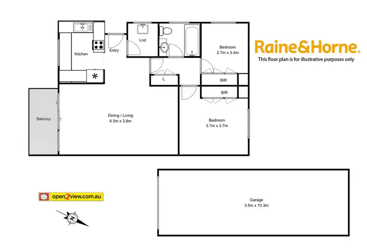 Floorplan of Homely unit listing, 3/724-726 Beach Road, Surf Beach NSW 2536