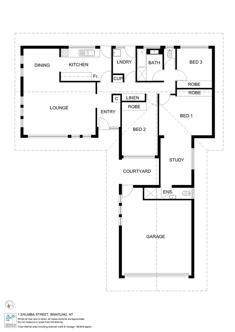 Floorplan of Homely house listing, 1 Erumba Street, Braitling NT 870
