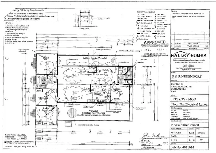 Floorplan of Homely house listing, 18 Tanderra Drive, Cooran QLD 4569