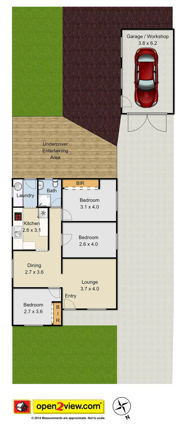 Floorplan of Homely house listing, 306 Great Western Highway, St Marys NSW 2760