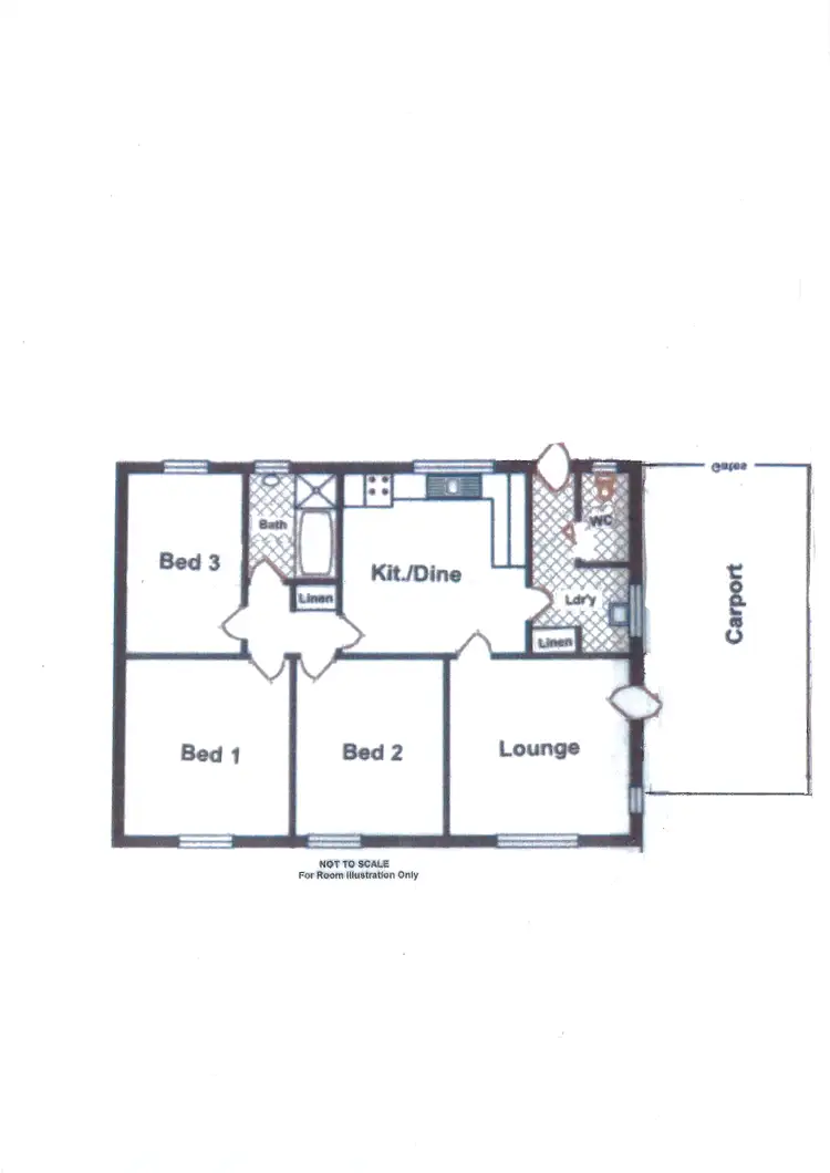 Floorplan of Homely house listing, 35 Gum Crescent, Gawler West SA 5118