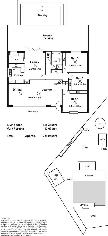 Floorplan of Homely house listing, 26 Aldrin Crescent, Modbury North SA 5092