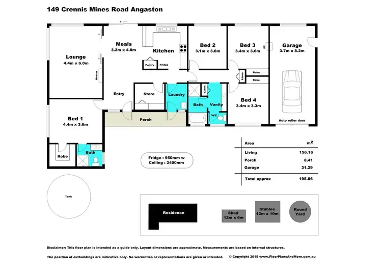 Floorplan of Homely rural property listing, Lot 149 Crennis Mines Road, Angaston SA 5353