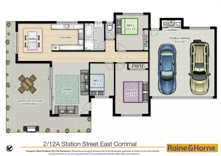 Floorplan of Homely villa listing, 2 / 12 Station Street, East Corrimal NSW 2518