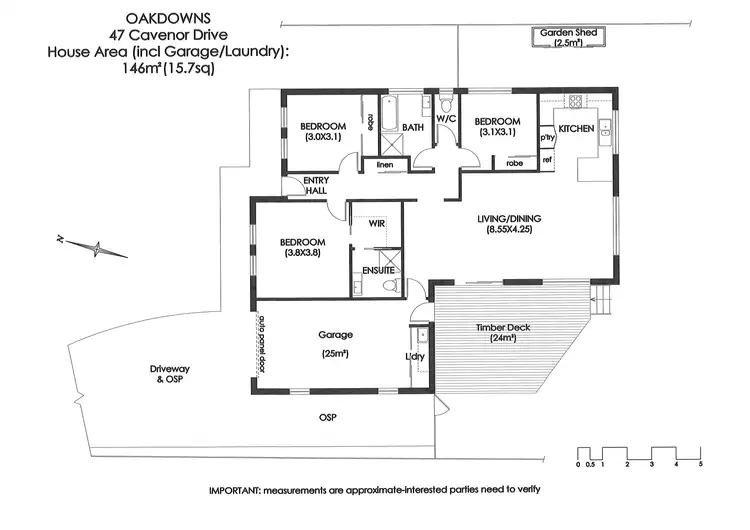 Floorplan of Homely house listing, 47 Cavenor Drive, Rokeby TAS 7019