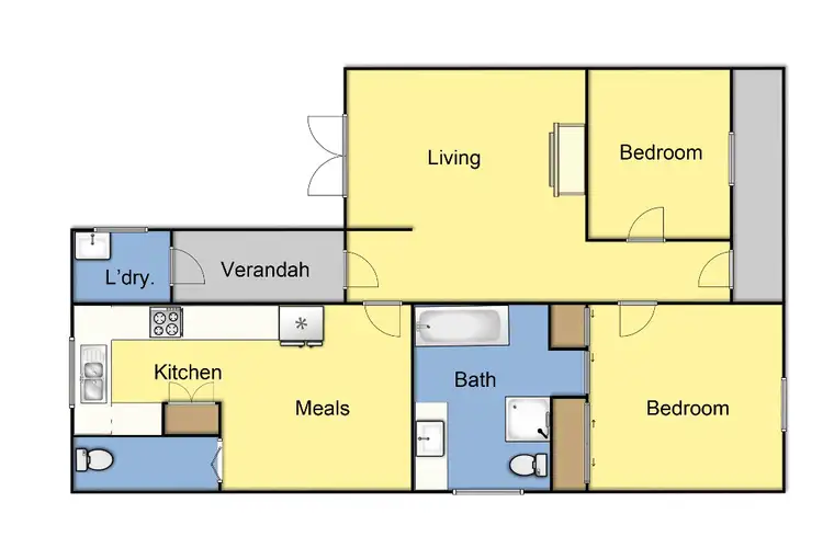 Floorplan of Homely house listing, 5 Maud Street, Geelong VIC 3220
