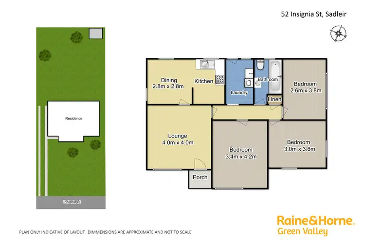Floorplan of Homely house listing, 52 Insignia Street, Sadleir NSW 2168