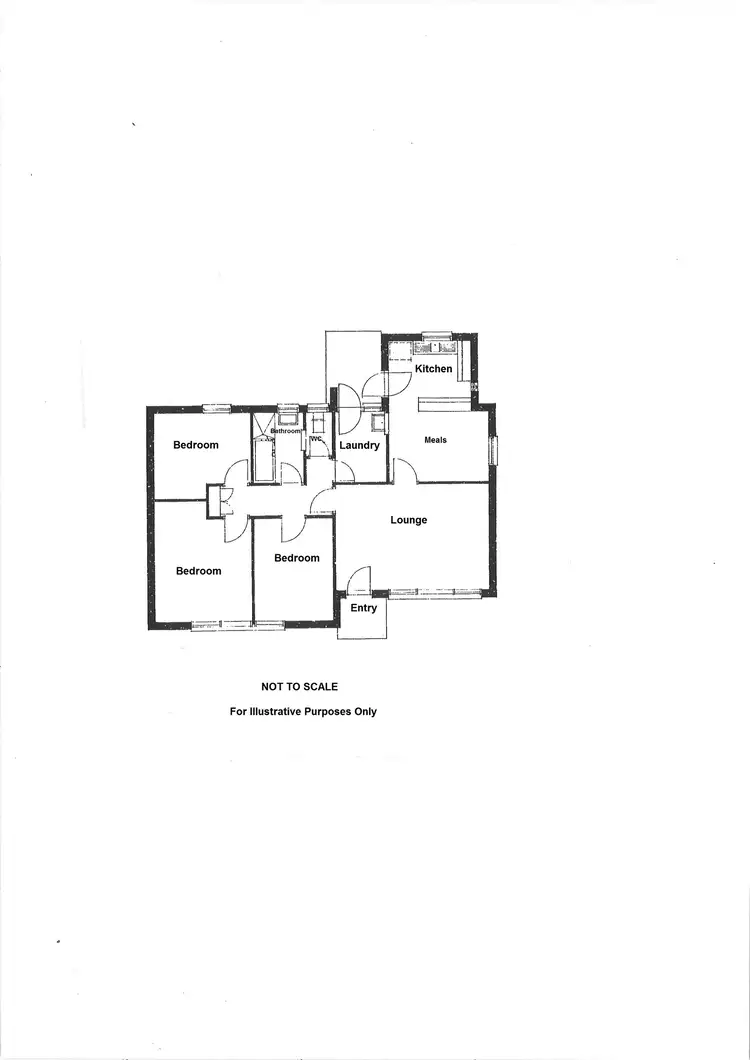 Floorplan of Homely house listing, 18 Grieve Avenue, Naracoorte SA 5271