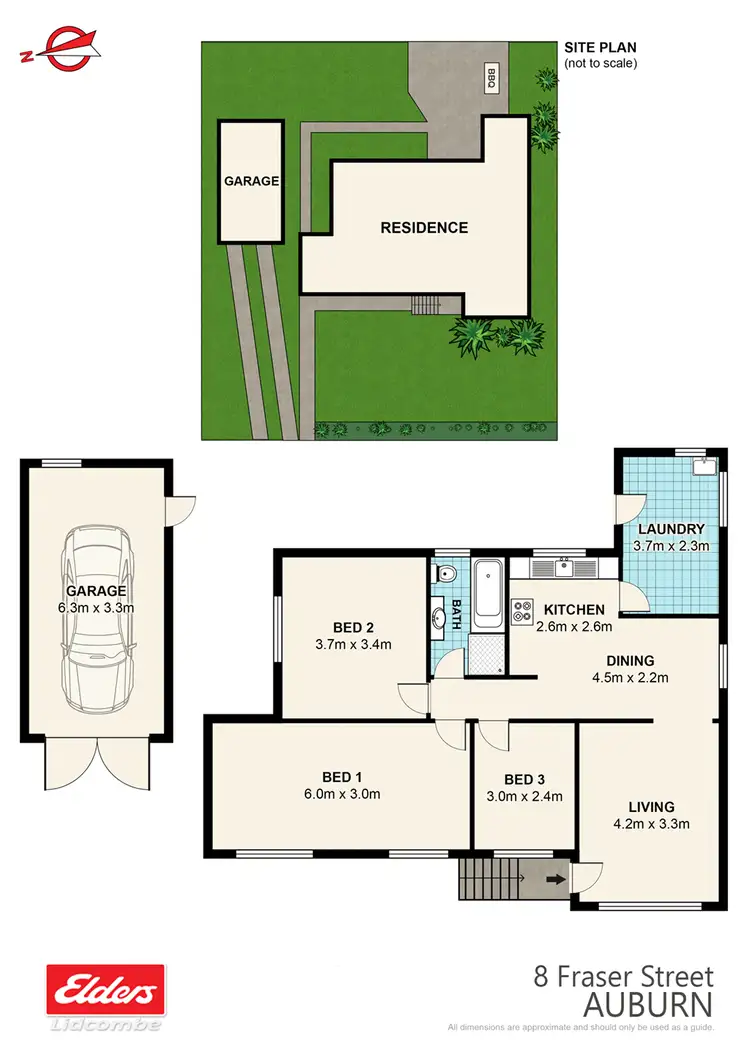 Floorplan of Homely house listing, 8 FRASER STREET, Auburn NSW 2144