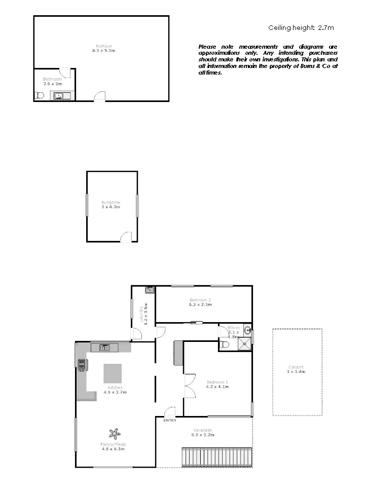 Floorplan of Homely house listing, 676 Sandilong Avenue, Irymple VIC 3498