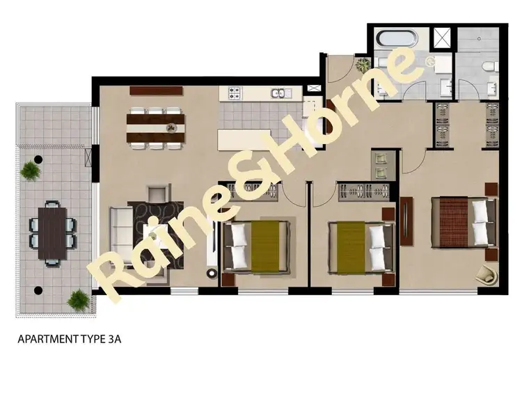 Floorplan of Homely unit listing, 201/47 Main Street, Rouse Hill NSW 2155