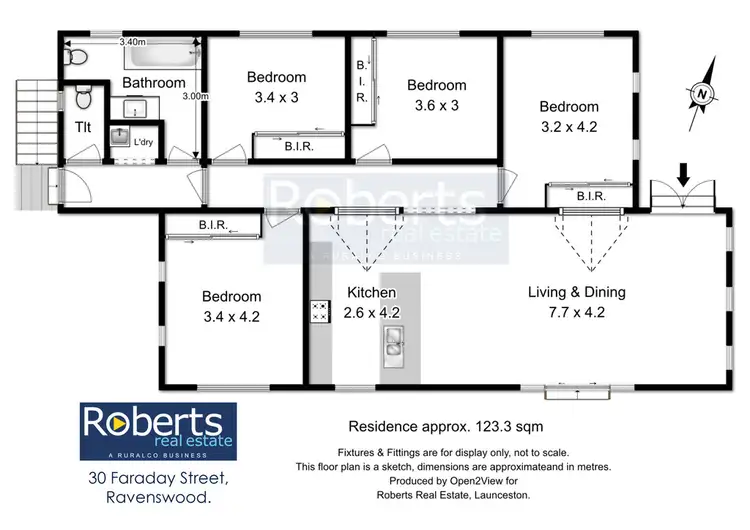 Floorplan of Homely house listing, 30 Faraday St, Ravenswood TAS 7250