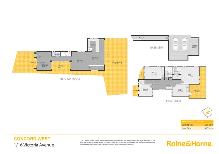 Floorplan of Homely house listing, 1/16 Victoria Avenue, Concord West NSW 2138
