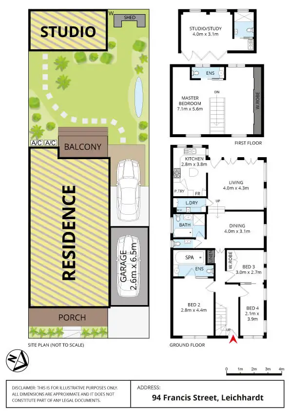 Floorplan of Homely house listing, 94 Francis Street, Leichhardt NSW 2040