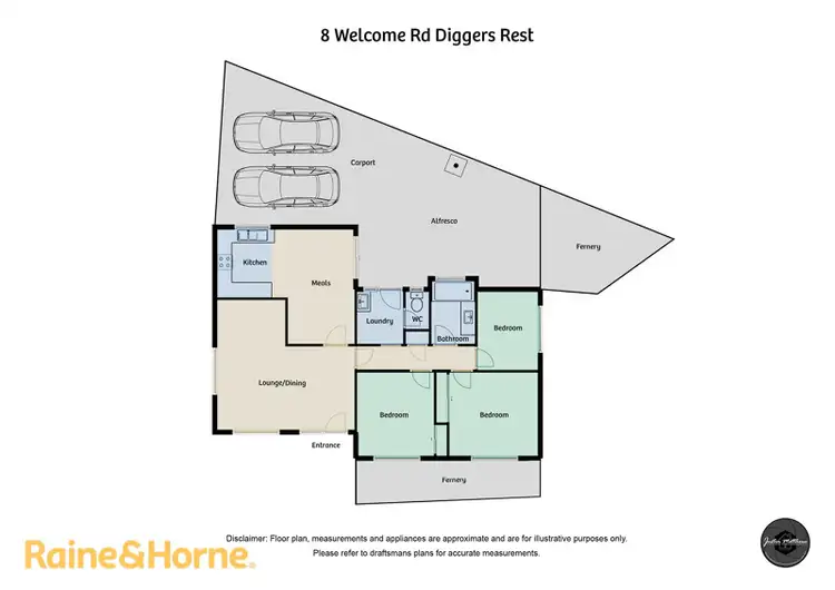 Floorplan of Homely house listing, 8 Welcome Road, Diggers Rest VIC 3427
