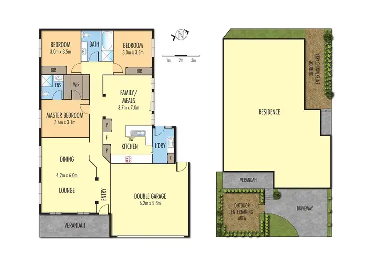 Floorplan of Homely unit listing, 1/106 Leeds Street, Doncaster East VIC 3109