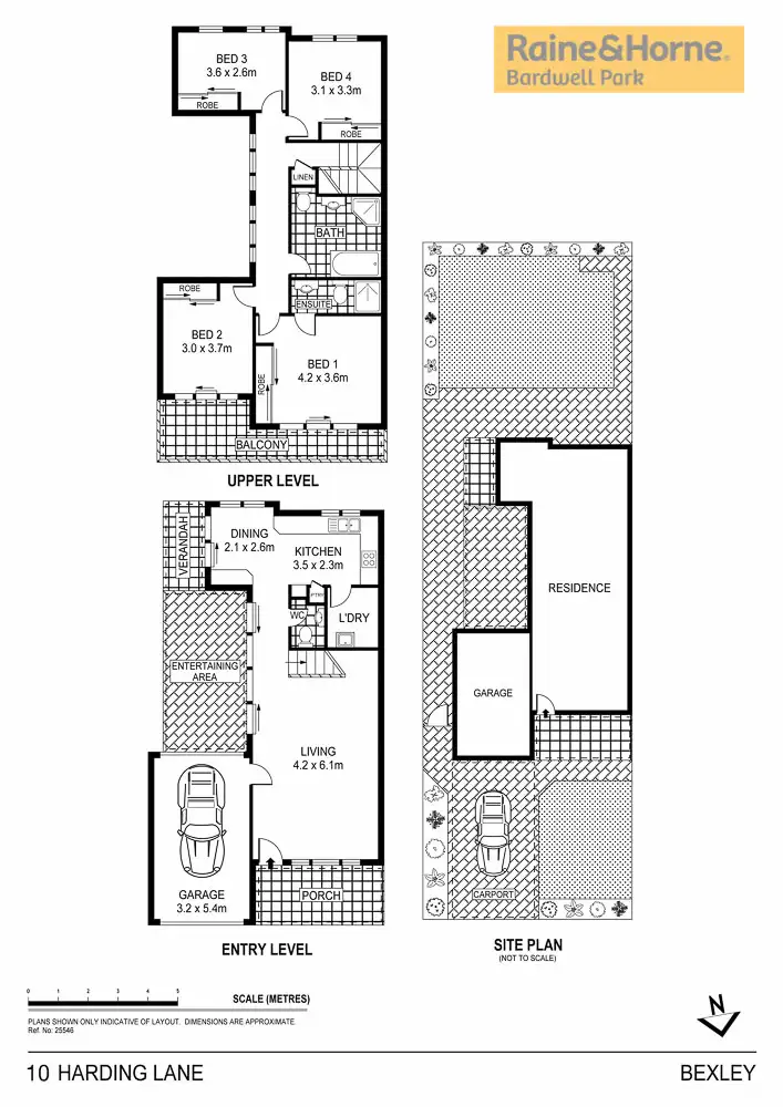 Floorplan of Homely house listing, 10 Harding Lane, Bexley NSW 2207