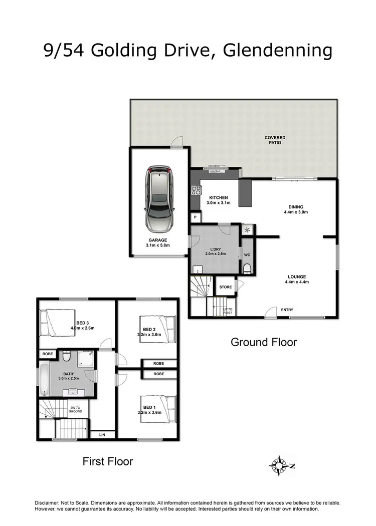 Floorplan of Homely house listing, 9/54 Golding Drive, Glendenning NSW 2761