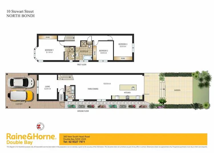 Floorplan of Homely house listing, 10 Stewart Street, North Bondi NSW 2026