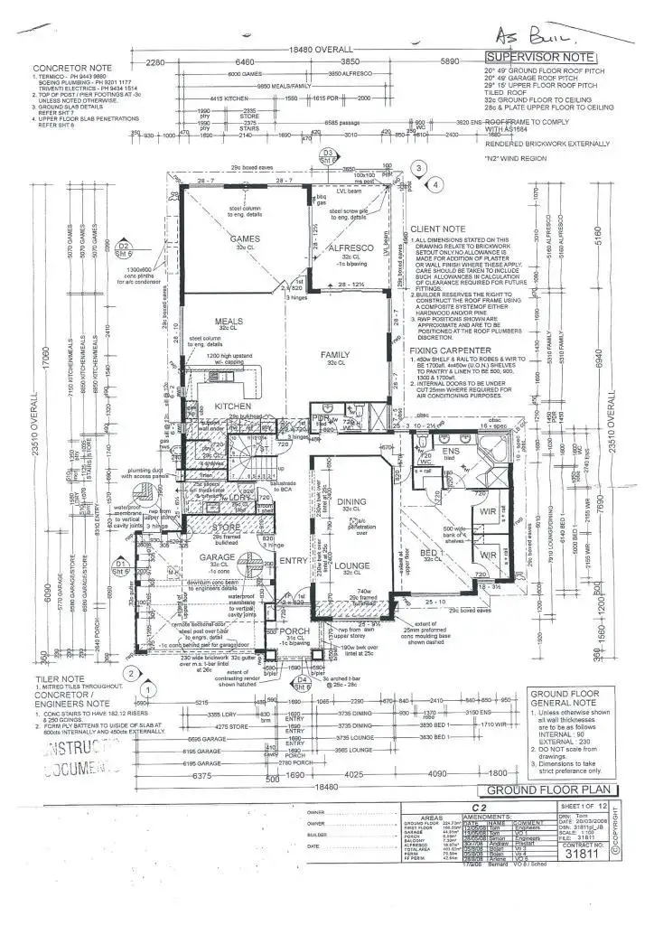 Floorplan of Homely house listing, 13 Omagh Grove, Waterford WA 6152