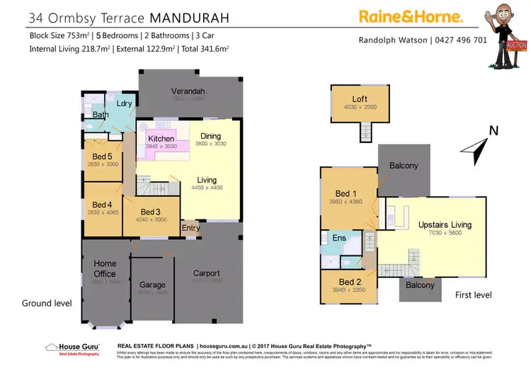 Floorplan of Homely house listing, 34 Ormsby Tce, Mandurah WA 6210