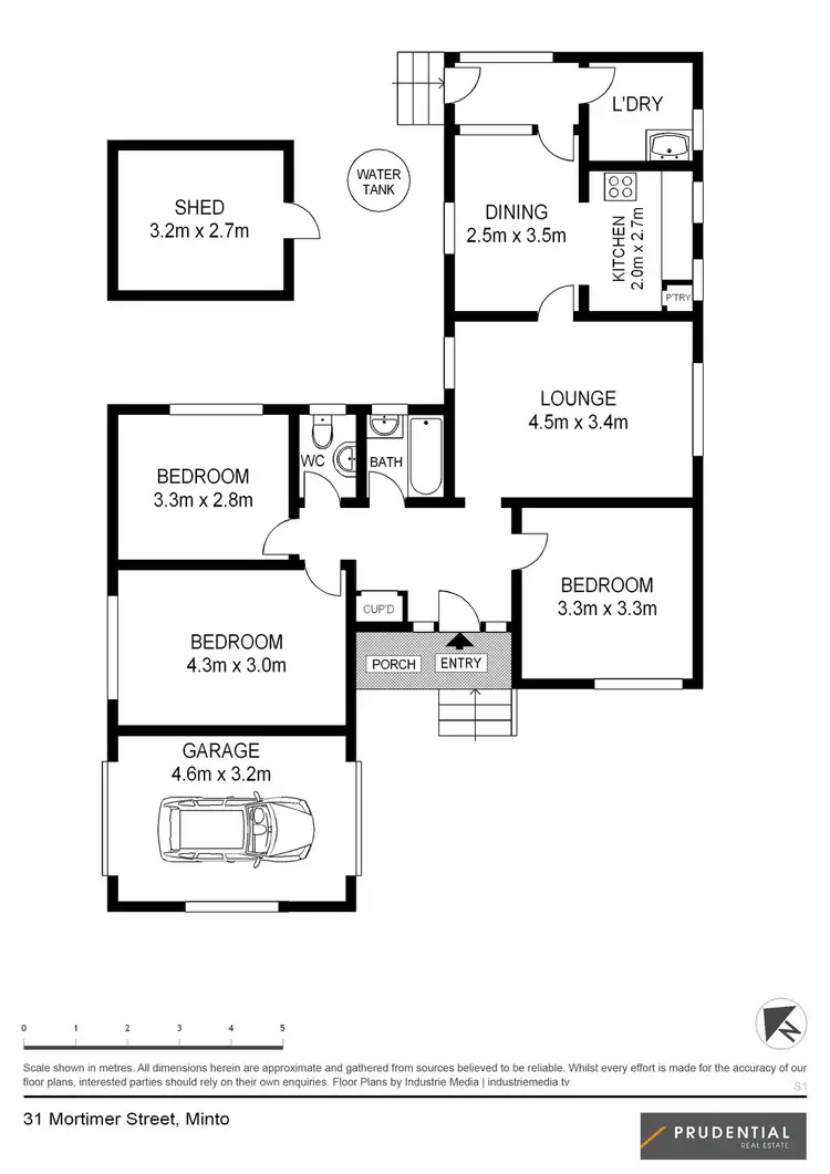 Floorplan of Homely house listing, 31 Mortimer Street, Minto NSW 2566