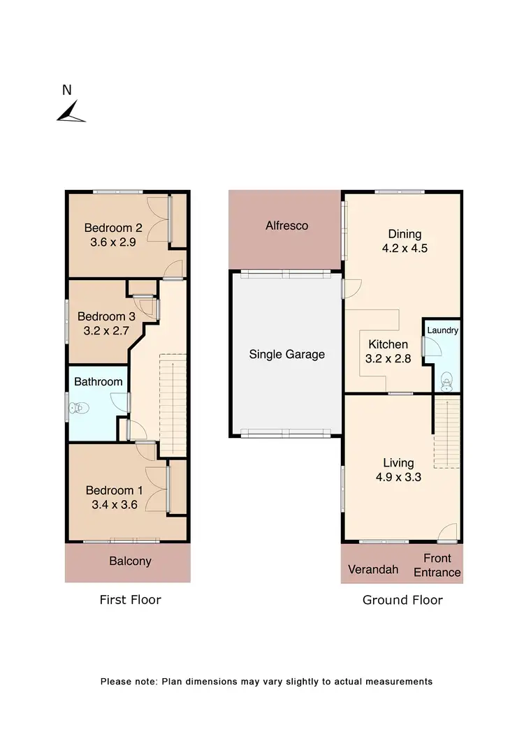 Floorplan of Homely house listing, 24 Eureka Gardens, Eureka VIC 3350