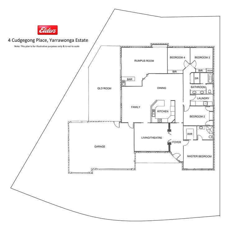 Floorplan of Homely house listing, 4 Cudgegong Place, Dubbo NSW 2830