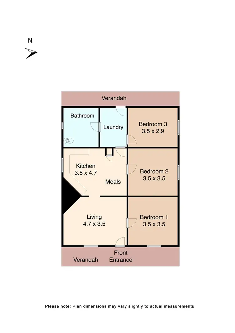 Floorplan of Homely house listing, Lot 2/24 Edwards Street, Sebastopol VIC 3356