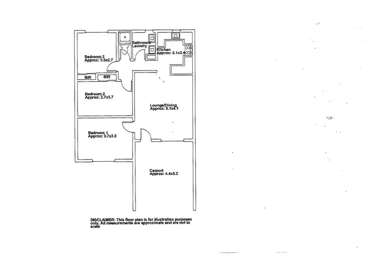 Floorplan of Homely house listing, 2/1 Shaddock Street, Berri SA 5343