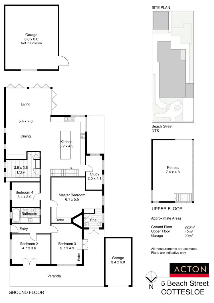 Floorplan of Homely house listing, 5 Beach Street, Cottesloe WA 6011