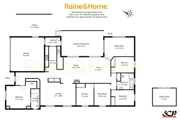 Floorplan of Homely house listing, 5 Freycinet Drive, Sunshine Bay NSW 2536