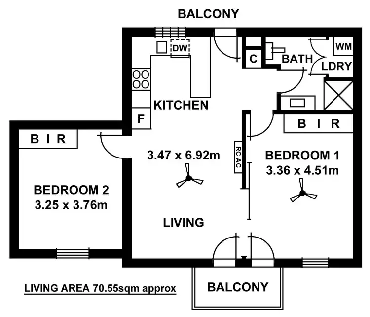 Floorplan of Homely apartment listing, 23/326 Gilles Street, Adelaide SA 5000