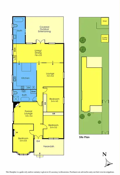 Floorplan of Homely house listing, 294 Somerville Road, Kingsville VIC 3012