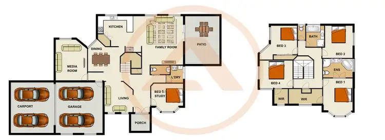 Floorplan of Homely house listing, 14 Lilydale Pl, Forest Lake QLD 4078