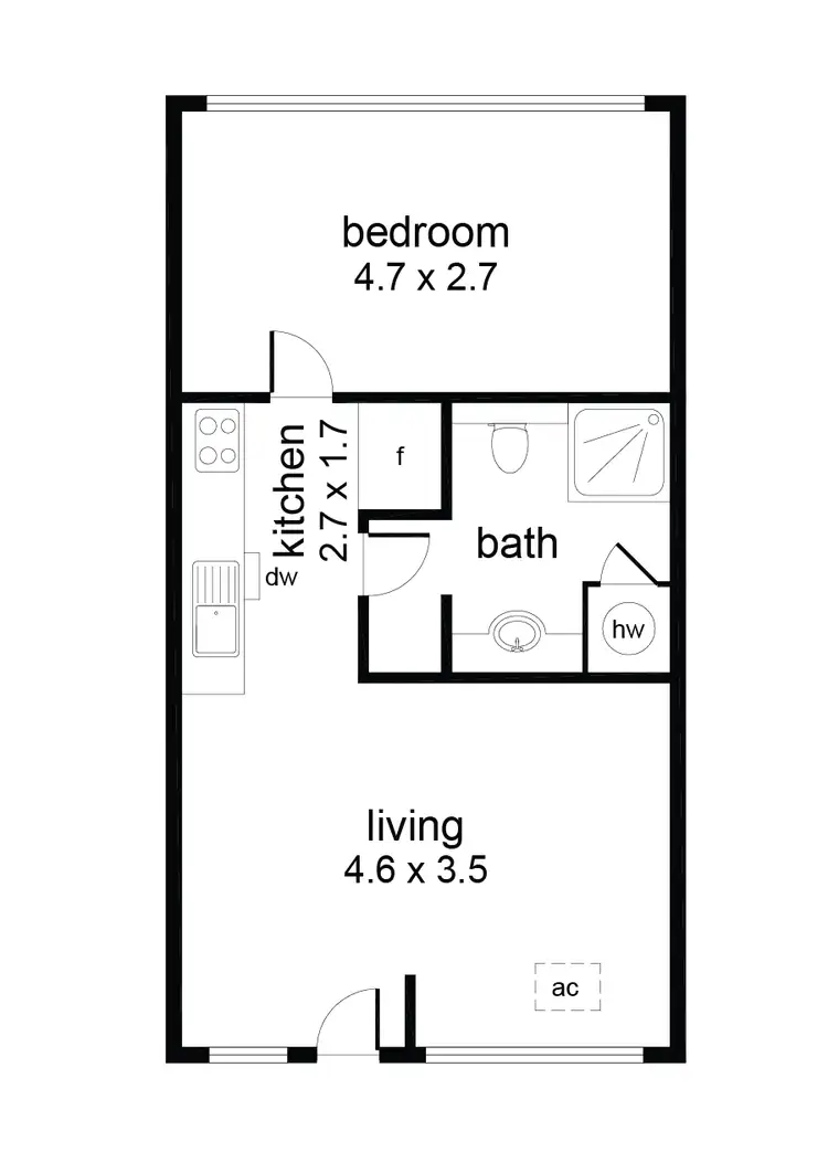 Floorplan of Homely apartment listing, 102/9 Paxtons Walk, Adelaide SA 5000