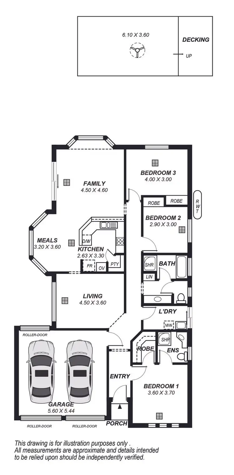 Floorplan of Homely house listing, 12 Cairns Way, Seaford Rise SA 5169