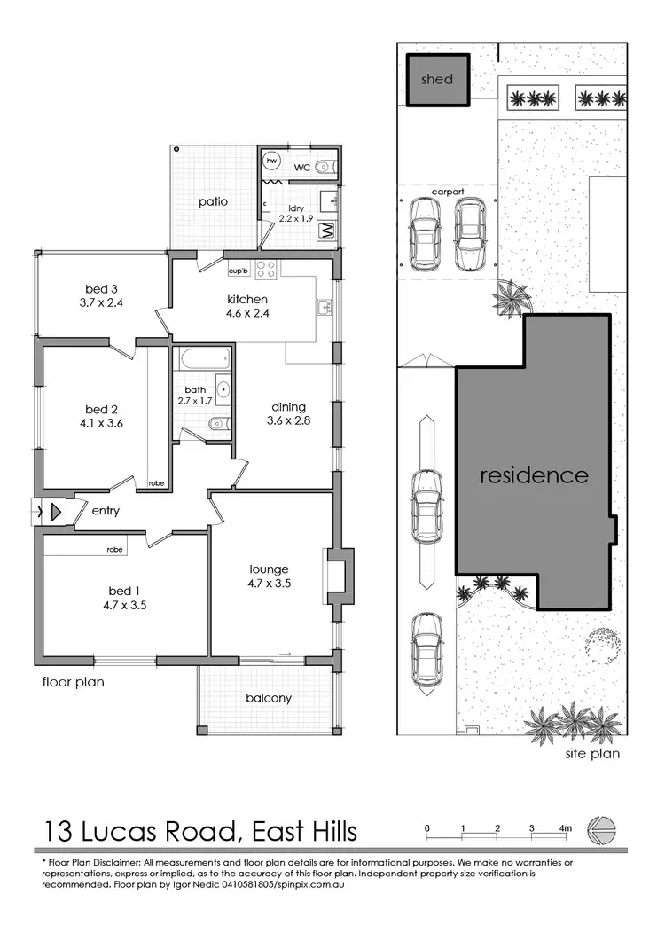 Floorplan of Homely house listing, 13 Lucas Road, East Hills NSW 2213